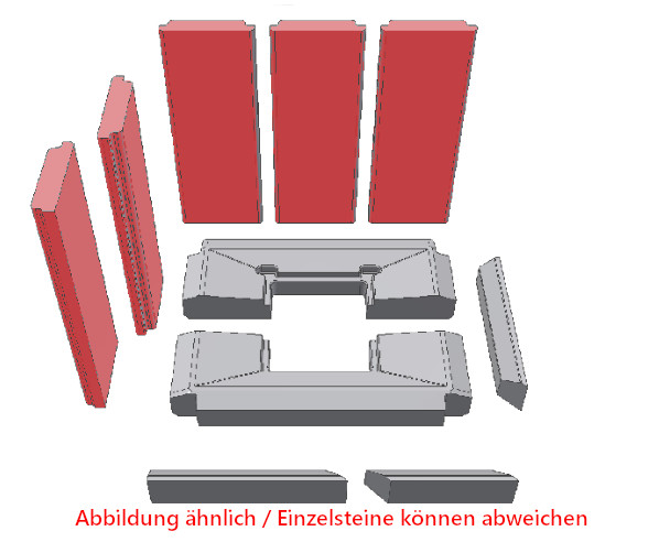 Schmid Ekko R 67(45)/51 Seitenstein Set A