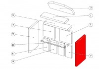 Wamsler Typ 10181 Seitenstein rechts 