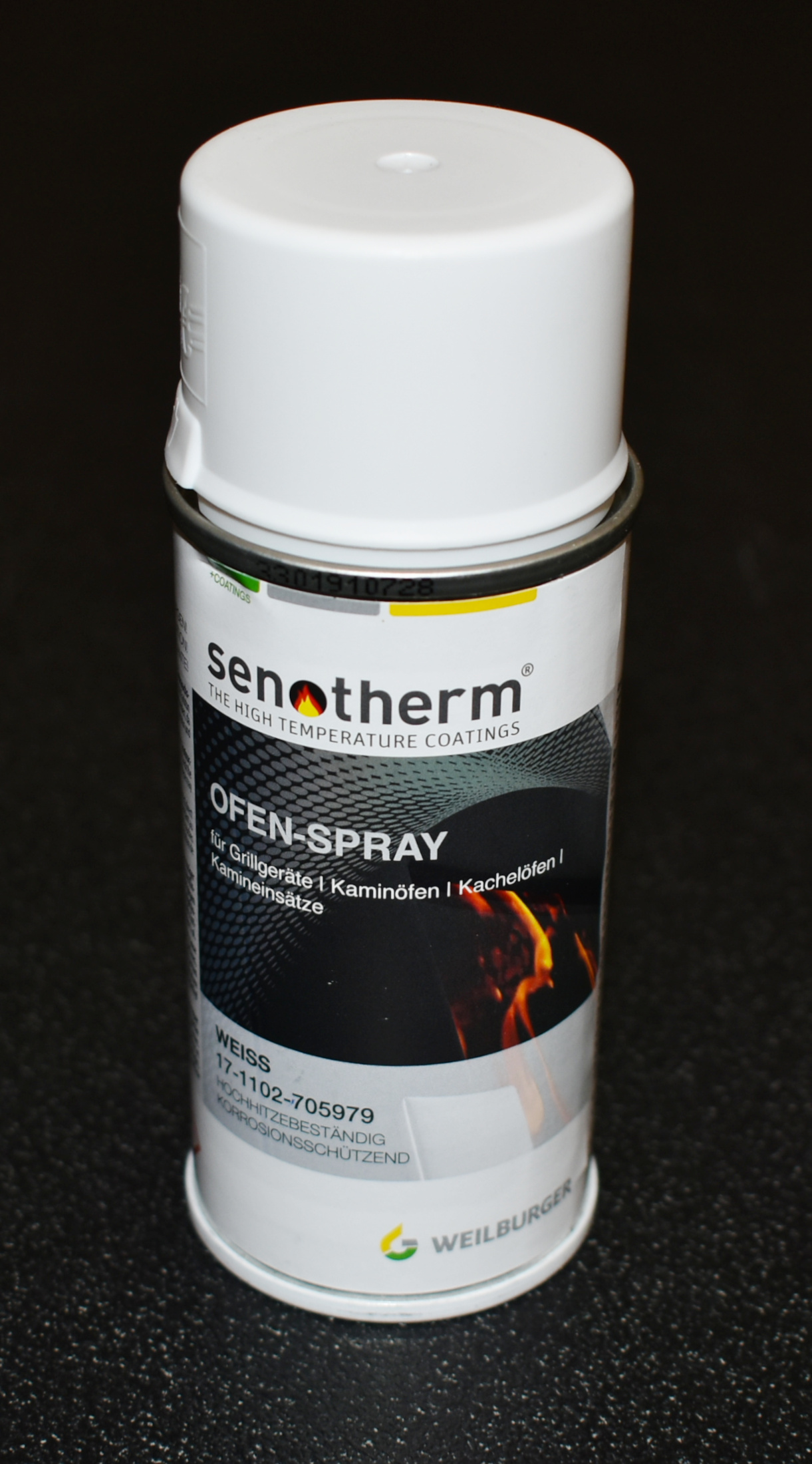 Senotherm Ofenspray weiß 150ml Farbspray