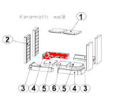 Austroflamm Argos Bodenstein hinten links