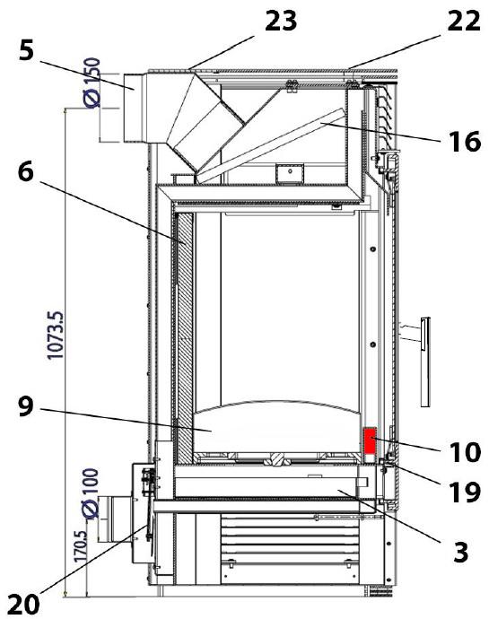 Haas+Sohn Panorama Stehrost vorne Glutfang