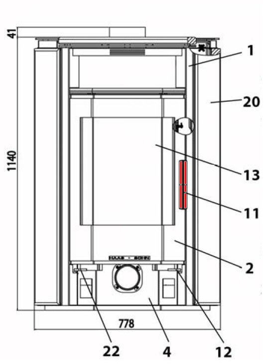 Haas+Sohn Kuopio 265.17 Türgriff