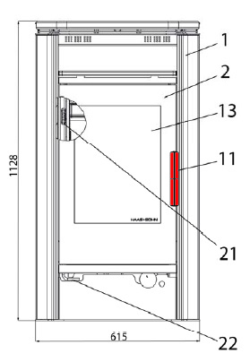 Haas+Sohn Nyland 248.17 Türgriff