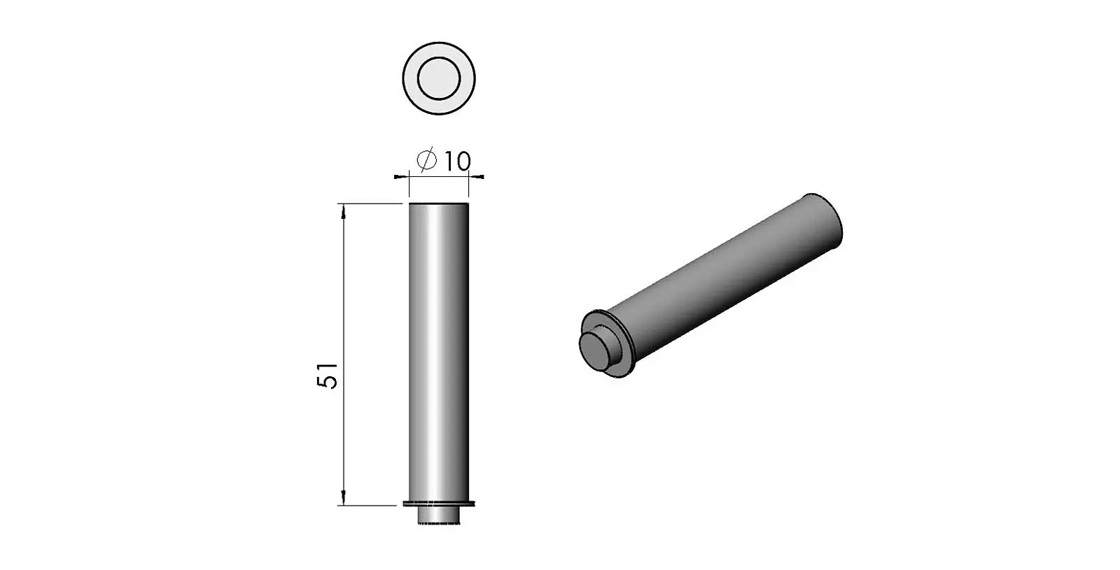 Termatech TT22HS Holzfachtür Magnet