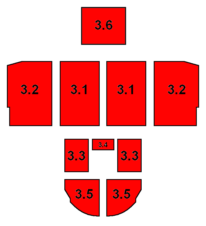 Oranier Viking Feuerraumauskleidung C