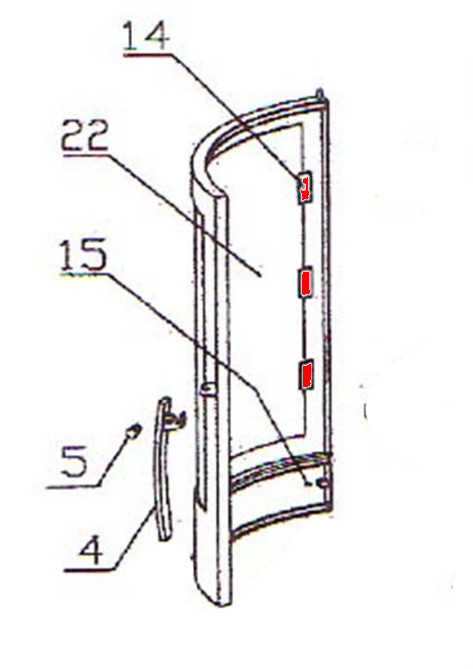 Oranier Polar 4 Scheibenhalter Set