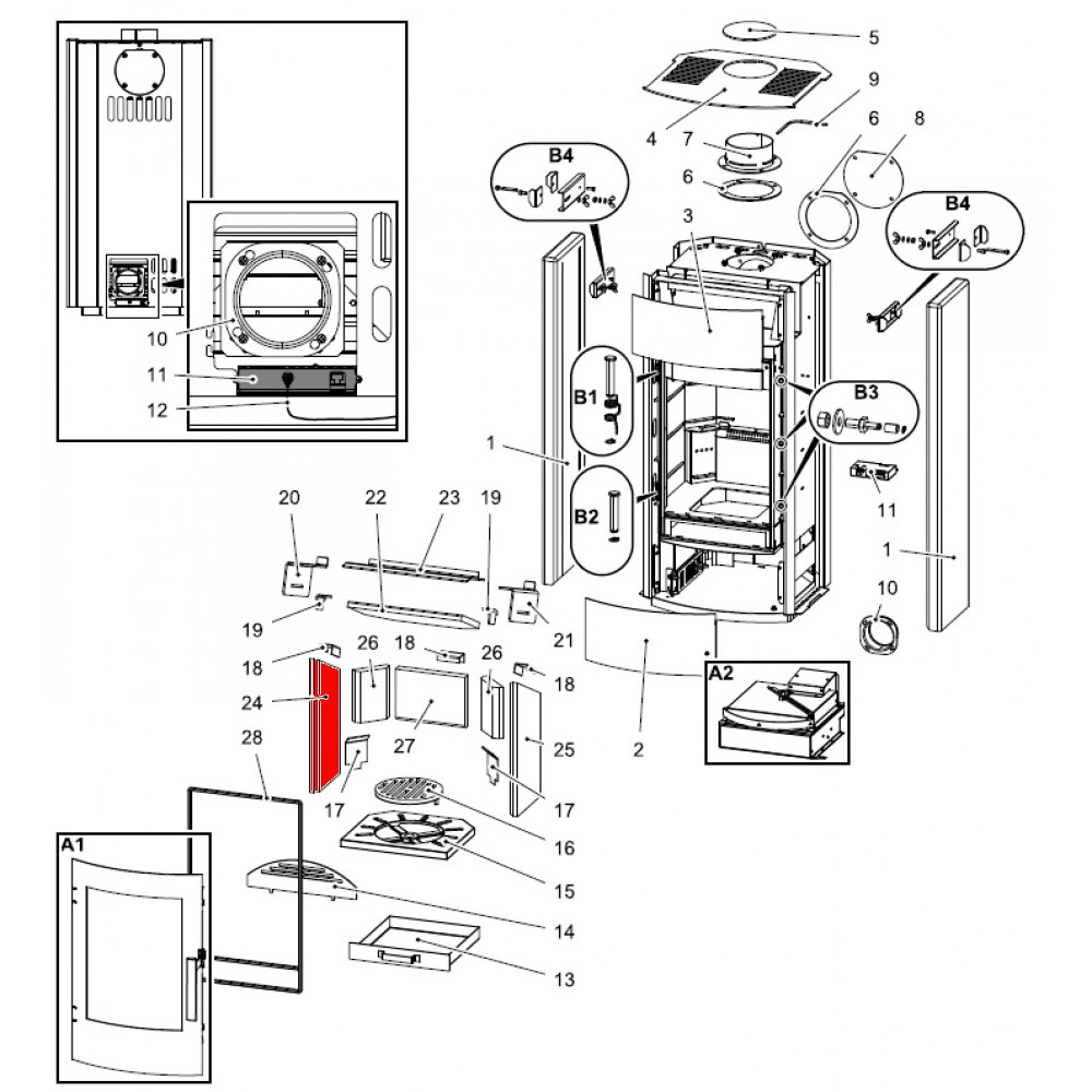 Haas+Sohn I 2100 Seitenstein links vorne