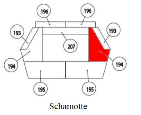 Haas+Sohn Orsted 266.17 Bodenstein rechts Brennraumstein