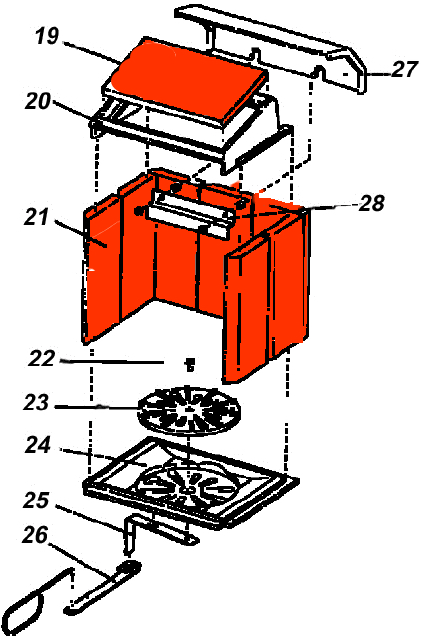 Austroflamm Logic Feuerraumauskleidung