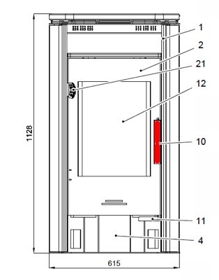 Haas+Sohn Eifel II 230.17 Türgriff