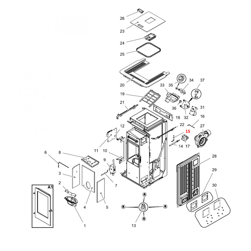 Haas+Sohn Pallazza III 519.08 Raumtemperaturfühler Sensor