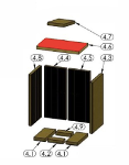 Oranier Astra 7 Zugumlenkung unten Prallplatte