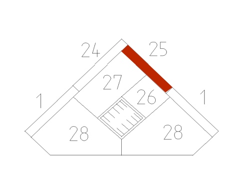 Haas+Sohn Bornholm 154.15 Rückwandstein rechts