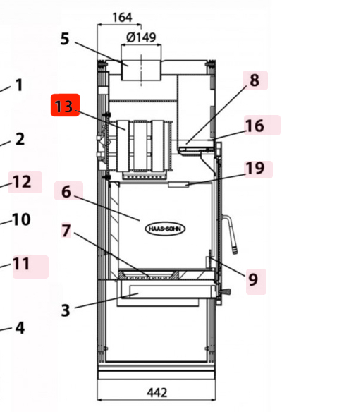 Haas+Sohn Belaqua 468.19 Wärmetauscher