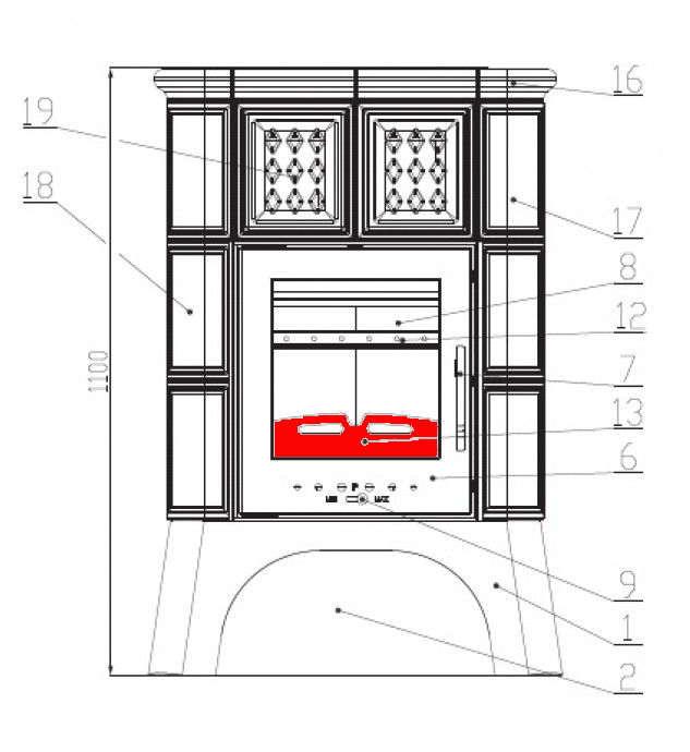 Haas+Sohn Treviso 320.15 Stehrost Stehrost