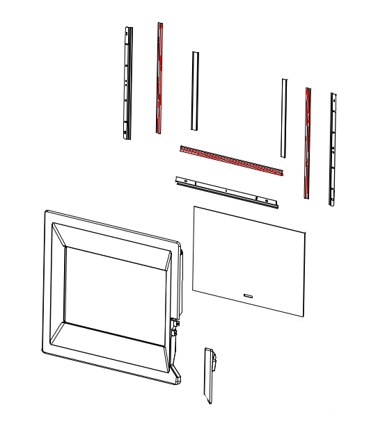 Supra Watson Türdichtung Set Dichtband