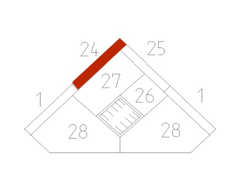 Haas+Sohn Bornholm 154.15 Rückwandstein links