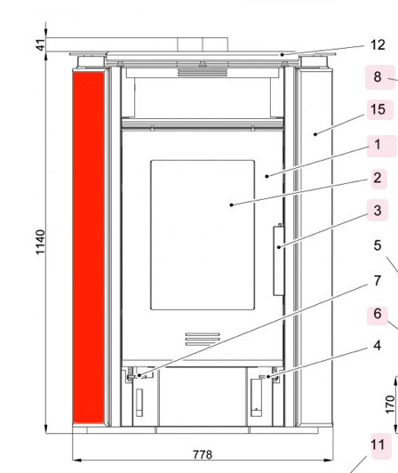 Haas+Sohn Kuopio II 265.17 Seitenverkleidung links Paradiso