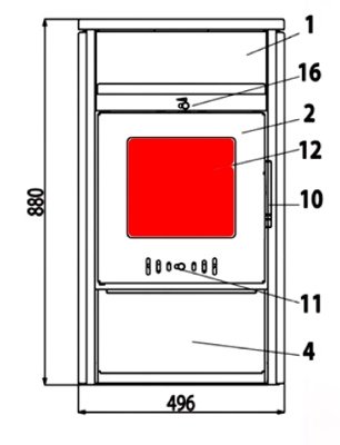 Haas+Sohn Ecoline 281.12 vitre verre