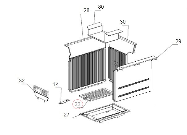 grille en fonte