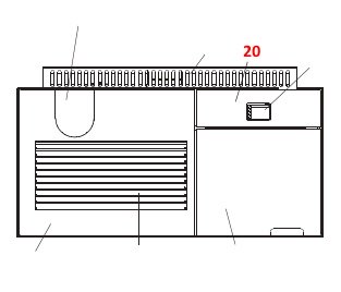 Wodtke ixbase air+ Bedienboarddeckel