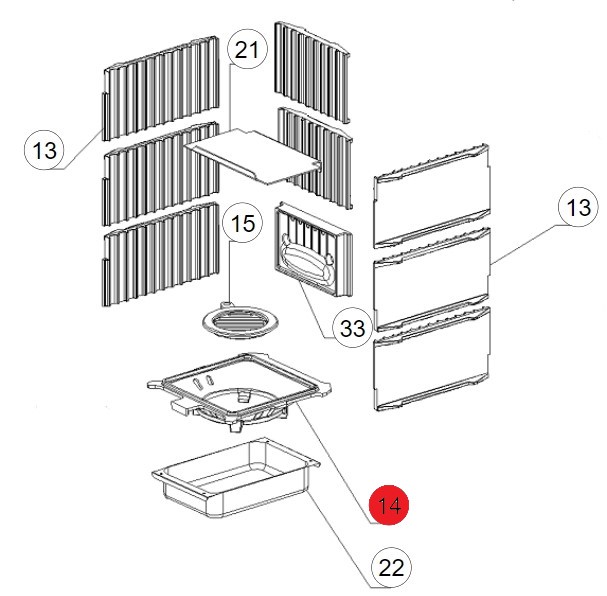 La Nordica Gemma Forno Rostlager B