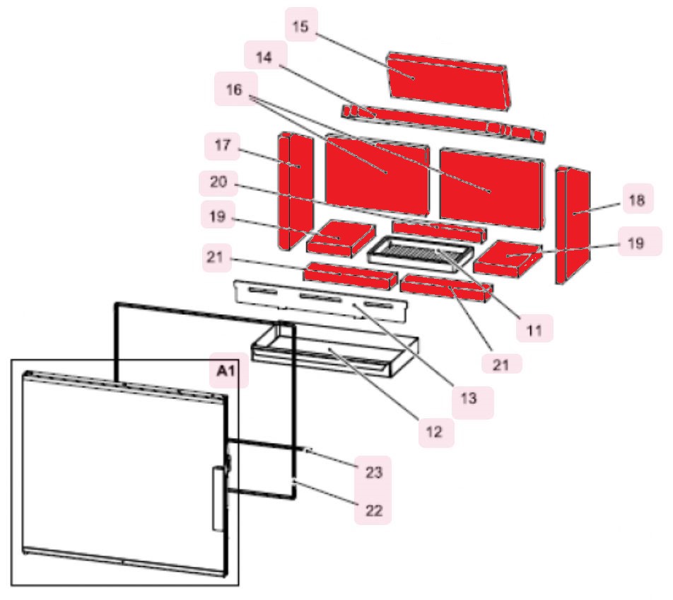 Haas+Sohn Fulham easy 347.15 Feuerraumauskleidung