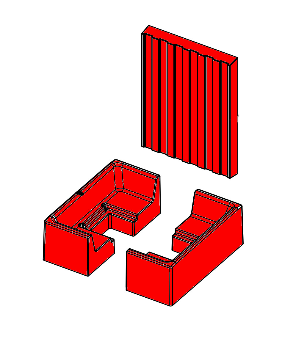 Spartherm Arte U-50h Feuerraumauskleidung schwarz