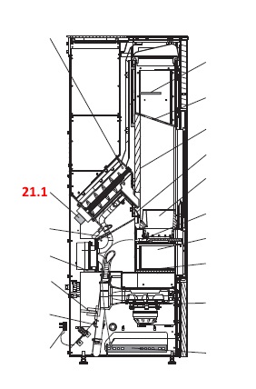 Wodtke family.nrg air+ Schneckenmotor Motor mit Getriebe für die Förderschnecke