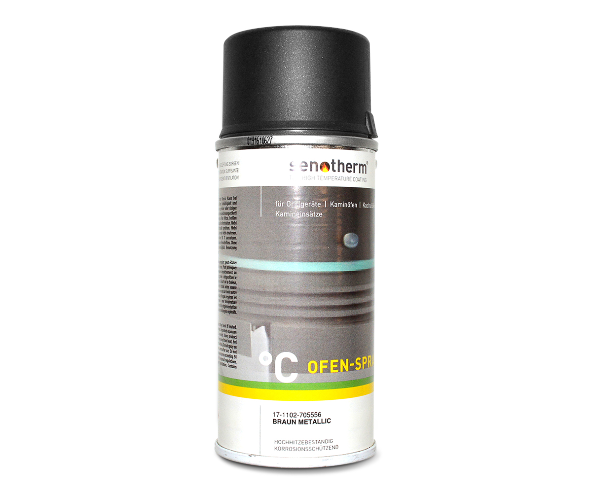 Senotherm Ofenspray braun metallic