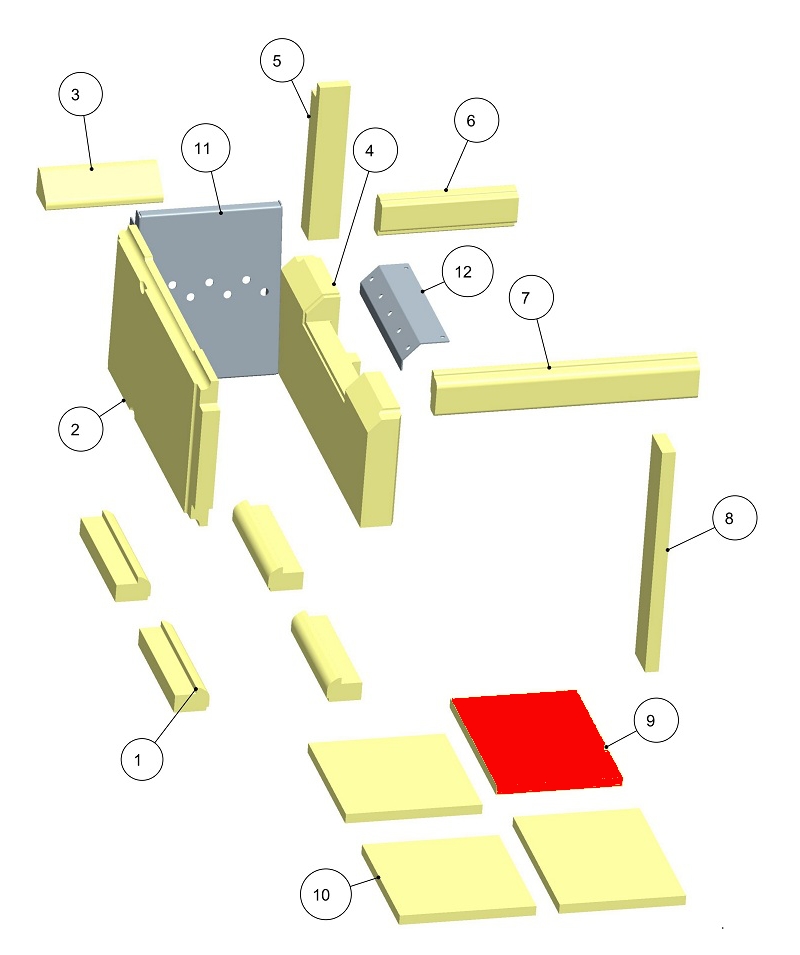 Haas+Sohn HSDH 75.5 Bodenstein rechts hinten