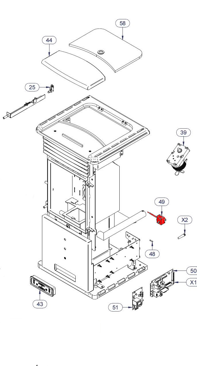 Wamsler PO 55 Sicherheitstemperaturbegrenzer Temperaturwächter