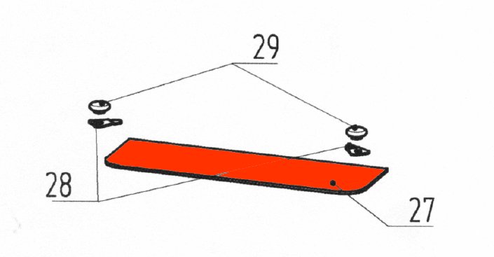 Wamsler Etna insert en verre chaleur compartiment verre