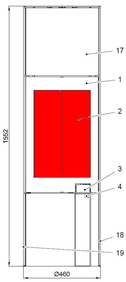 Haas+Sohn Kalius 286.12 vitre