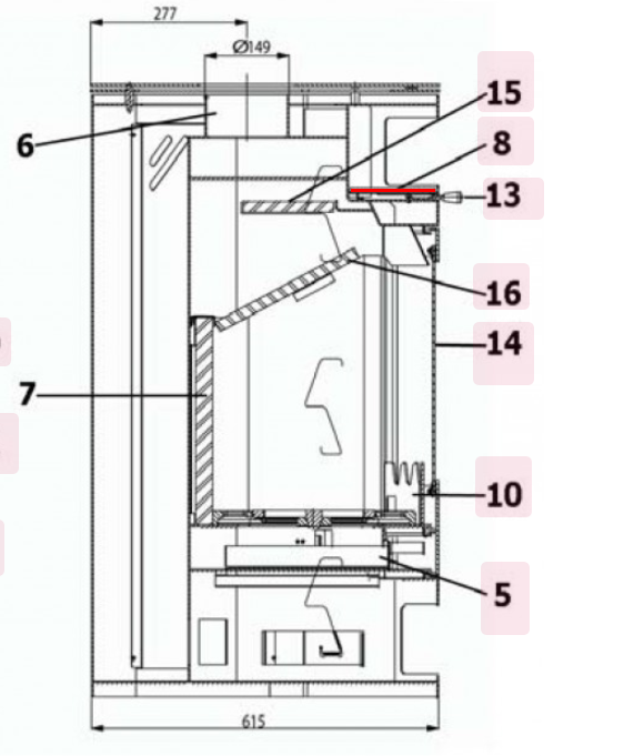 Haas+Sohn Lillehammer 264.15 Warmhaltefach Einlage Set