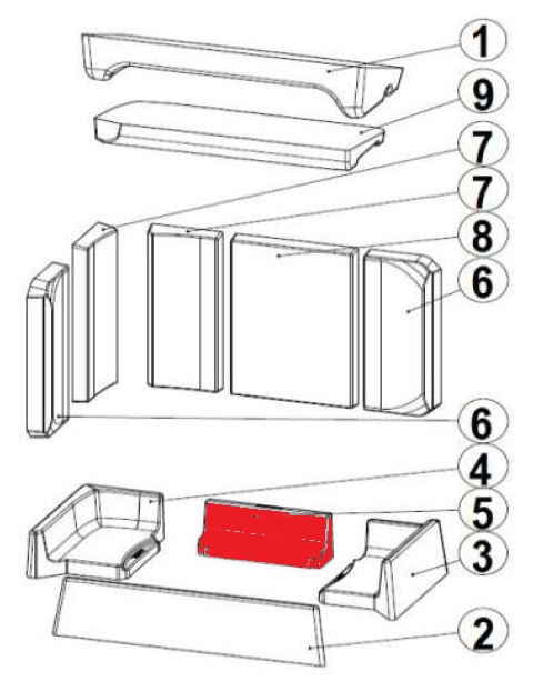 Austroflamm Dexter R 2.0 Bodenstein hinten