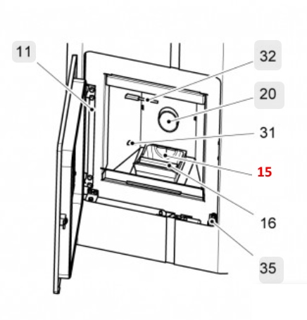 Haas+Sohn HSP 2.17 Premium II Brennertopf Brennerschale Verbrennungsschale