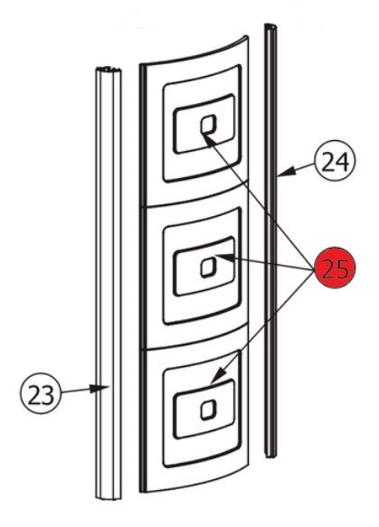 MCZ SUITE Comfort Air Seitenverkleidung