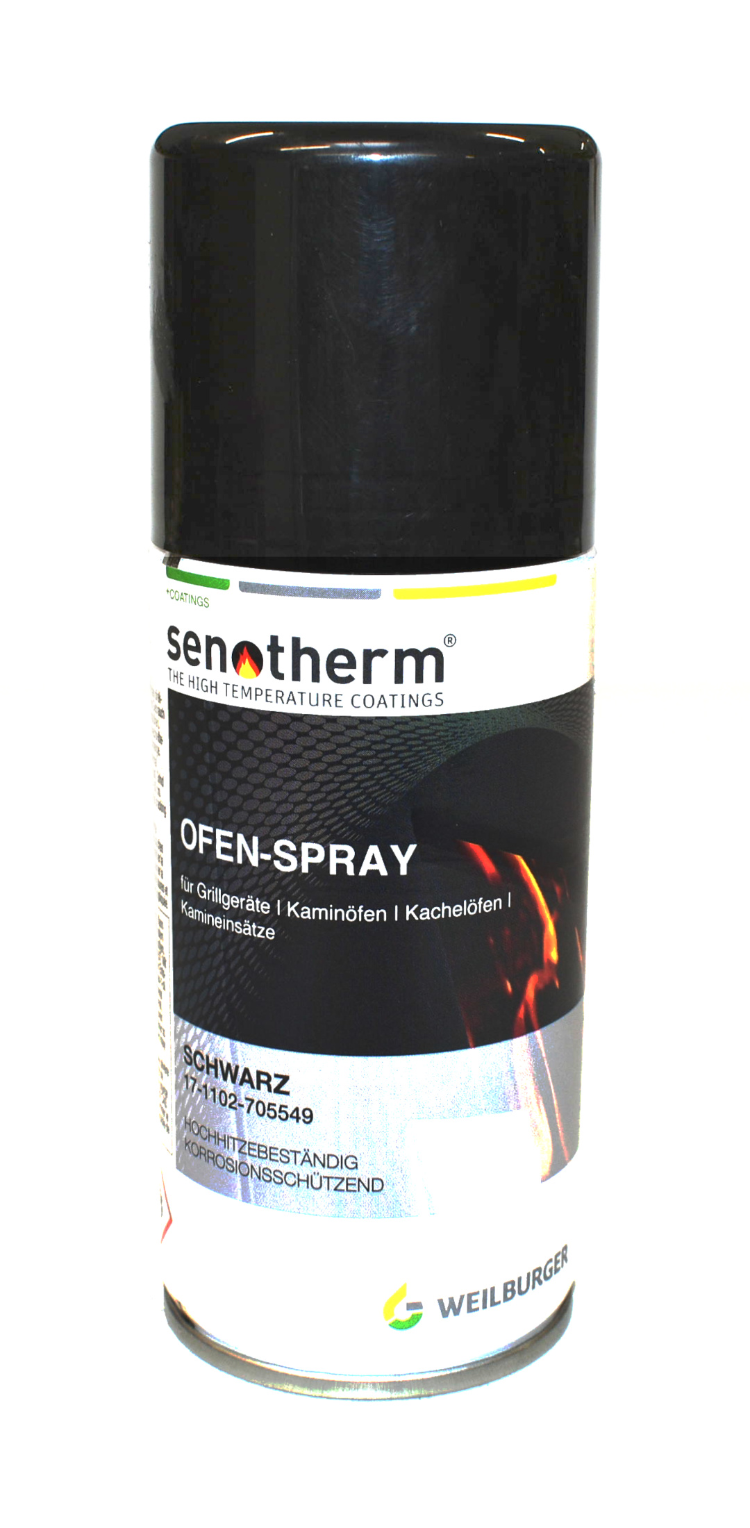 Wodtke Ofenlack-Spray 05 schwarz