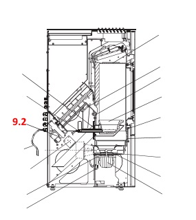 Wodtke PE Nova Einbaugerät water+ Schneckenmotorkabel